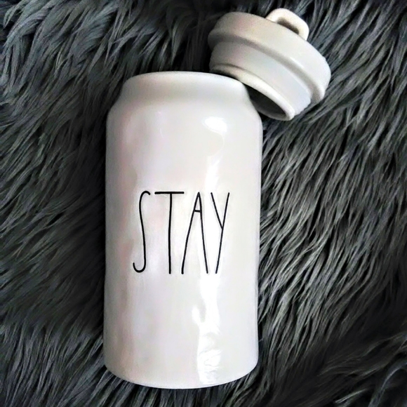 LAST ONE! RAE DUNN STAY CANISTER M STAMP